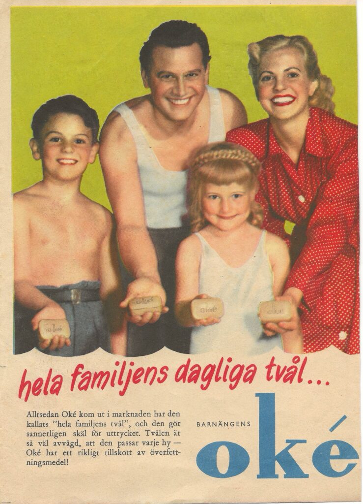 Oké-reklam - Hela familjens dagliga tvål